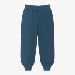 Molo-Boys Blue Teddy Embroidered Joggers | Childrensalon Outlet