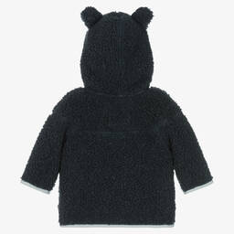 مولو-جاكيت تيدى أطفال ولادي فليس لون أزرق | Childrensalon Outlet