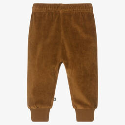 Molo-Коричневые велюровые джоггеры для мальчиков | Childrensalon Outlet