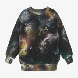 Molo-Boys Cosmic Dream Organic Sweatshirt | Childrensalon Outlet