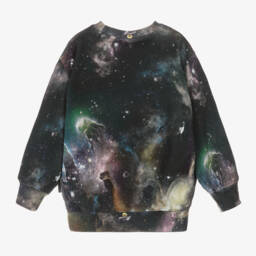 Molo-Boys Cosmic Dream Organic Sweatshirt | Childrensalon Outlet