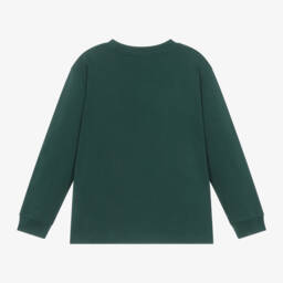 Molo-Boys Forest Green Astronaut Tee | Childrensalon Outlet