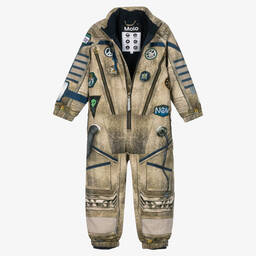 مولو-أوفرول شتوي لون ذهبي للأولاد | Childrensalon Outlet