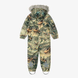 مولو-أوفرول شتوي مقاوم للماء لون أخضر كاكي للأولاد | Childrensalon Outlet