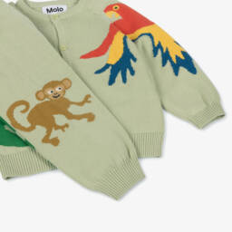 Molo-Зеленый трикотажный комплект Джунгли для мальчиков | Childrensalon Outlet