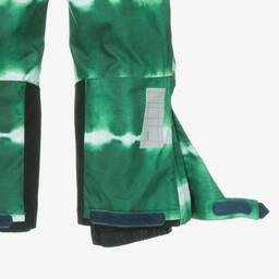 مولو-بنطلون تزلج مقلّم لون أخضر للأولاد | Childrensalon Outlet