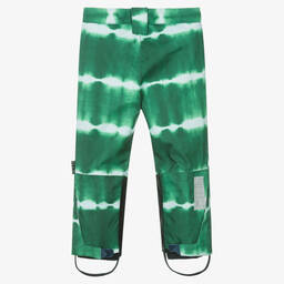 مولو-بنطلون تزلج مقلّم لون أخضر للأولاد | Childrensalon Outlet