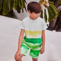 Molo-شورت سباحة لون أخضر للأولاد (UPF50+) | Childrensalon Outlet