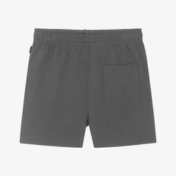 Molo-Boys Grey Cotton Jersey Shorts | Childrensalon Outlet