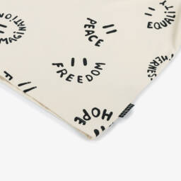 Molo-Boys Ivory Cheerful Message Tee | Childrensalon Outlet
