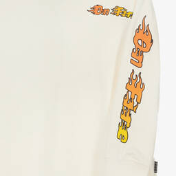 Molo-Кремовый топ из органического хлопка с рисунком для мальчиков | Childrensalon Outlet