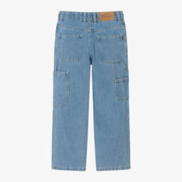 Molo-Boys Light Blue Easy Fit Jeans | Childrensalon Outlet