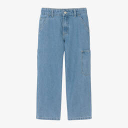 Molo-Boys Light Blue Easy Fit Jeans | Childrensalon Outlet