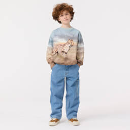 Molo-Boys Light Blue Easy Fit Jeans | Childrensalon Outlet
