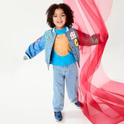 Molo-Boys Light Blue Easy Fit Jeans | Childrensalon Outlet