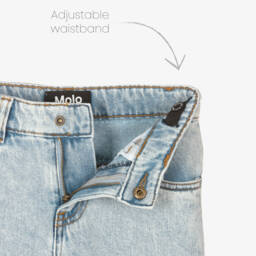 Molo-Boys Light Wash Denim Bermudas | Childrensalon Outlet