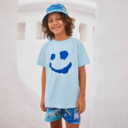 Molo-شورت سباحة لون أزرق للأولاد (UPF50+) | Childrensalon Outlet