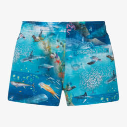 Molo-شورت سباحة لون أزرق للأولاد (UPF50+) | Childrensalon Outlet