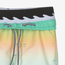 Molo-شورت سباحة لون أزرق وبرتقالي للأولاد (UPF50+) | Childrensalon Outlet