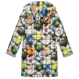 مولو-روب حمّام قطن عضوي جيرسي لون أخضر للأولاد | Childrensalon Outlet