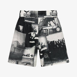 Molo-Boys Organic Cotton Skate Shorts | Childrensalon Outlet