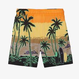 Molo-Шорты из органического хлопка с пальмами | Childrensalon Outlet