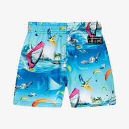 Molo-Boys Passion For Motion Swim Shorts (UPF 50+) | Childrensalon Outlet