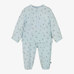 Molo-Boys Playful Blue Face Ensemble | Childrensalon Outlet