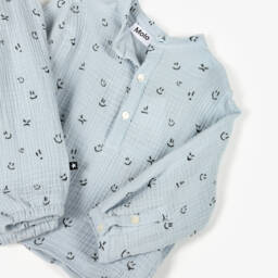 Molo-Boys Playful Blue Face Ensemble | Childrensalon Outlet