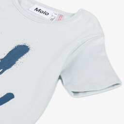 Molo-طقم نوم قطني أزرق سماوي للأولاد | Childrensalon Outlet