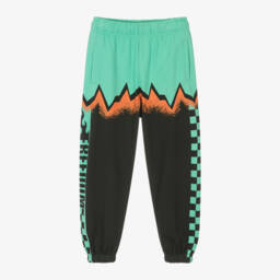 مولو-بنطلون جوجر أخضر زاهي للأولاد | Childrensalon Outlet