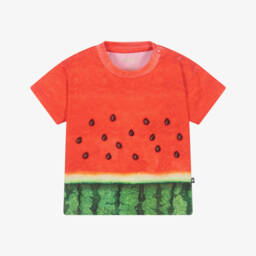 Molo-Boys Vibrant Melon Tee | Childrensalon Outlet