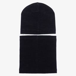 Molo-Boys Wool Alien Hat & Snood Set | Childrensalon Outlet