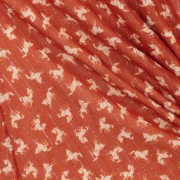 Molo-فستان قطن لون أحمر | Childrensalon Outlet