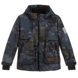Molo-Camo Print Ski Jacket | Childrensalon Outlet