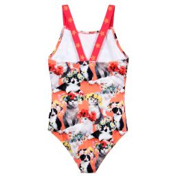 Molo-Flower Cat Swimsuit (UPF50+) | Childrensalon Outlet