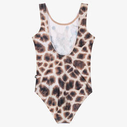 Molo-Бежевый купальник с жирафом (UPF50+) | Childrensalon Outlet