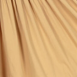 Molo-Girls Beige Organic Cotton Dress | Childrensalon Outlet