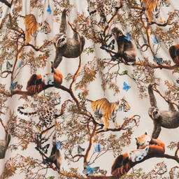 Molo-Girls Beige Organic Cotton Dress | Childrensalon Outlet