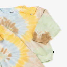 Molo-طقم قطني بيج للبنات بتصميم دوامات | Childrensalon Outlet