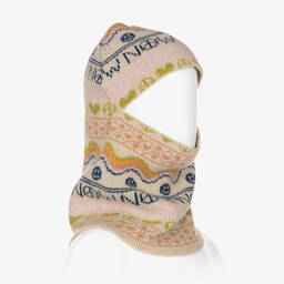 Molo-Бежевая балаклава для девочек | Childrensalon Outlet