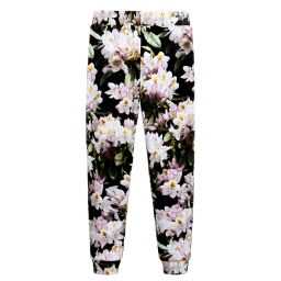 Molo-Girls Black Floral Joggers | Childrensalon Outlet