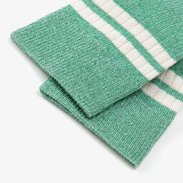 Molo-Girls Blue & Green Cotton Ankle Socks (2 Pack) | Childrensalon Outlet