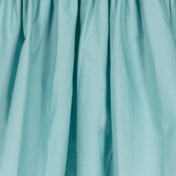 Molo-Girls Blue Organic Cotton Dress | Childrensalon Outlet