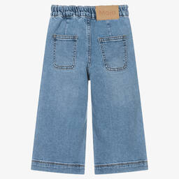 Molo-Широкие голубые джинсы из органического хлопка | Childrensalon Outlet