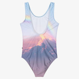 Molo-Голубой купальник с радугой (UPF50+) | Childrensalon Outlet