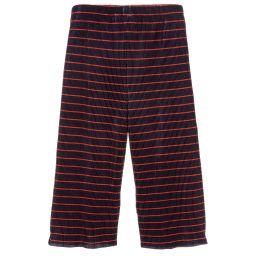 Molo-Girls Blue Satin Culottes | Childrensalon Outlet