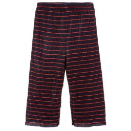 Molo-Girls Blue Satin Culottes | Childrensalon Outlet