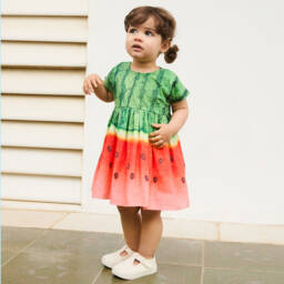 Molo-Girls Cotton Melancia Sundress | Childrensalon Outlet