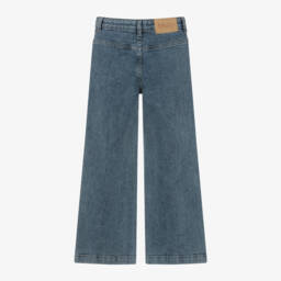 Molo-جينز بأرجل واسعة دنيم لون أزرق للبنات | Childrensalon Outlet